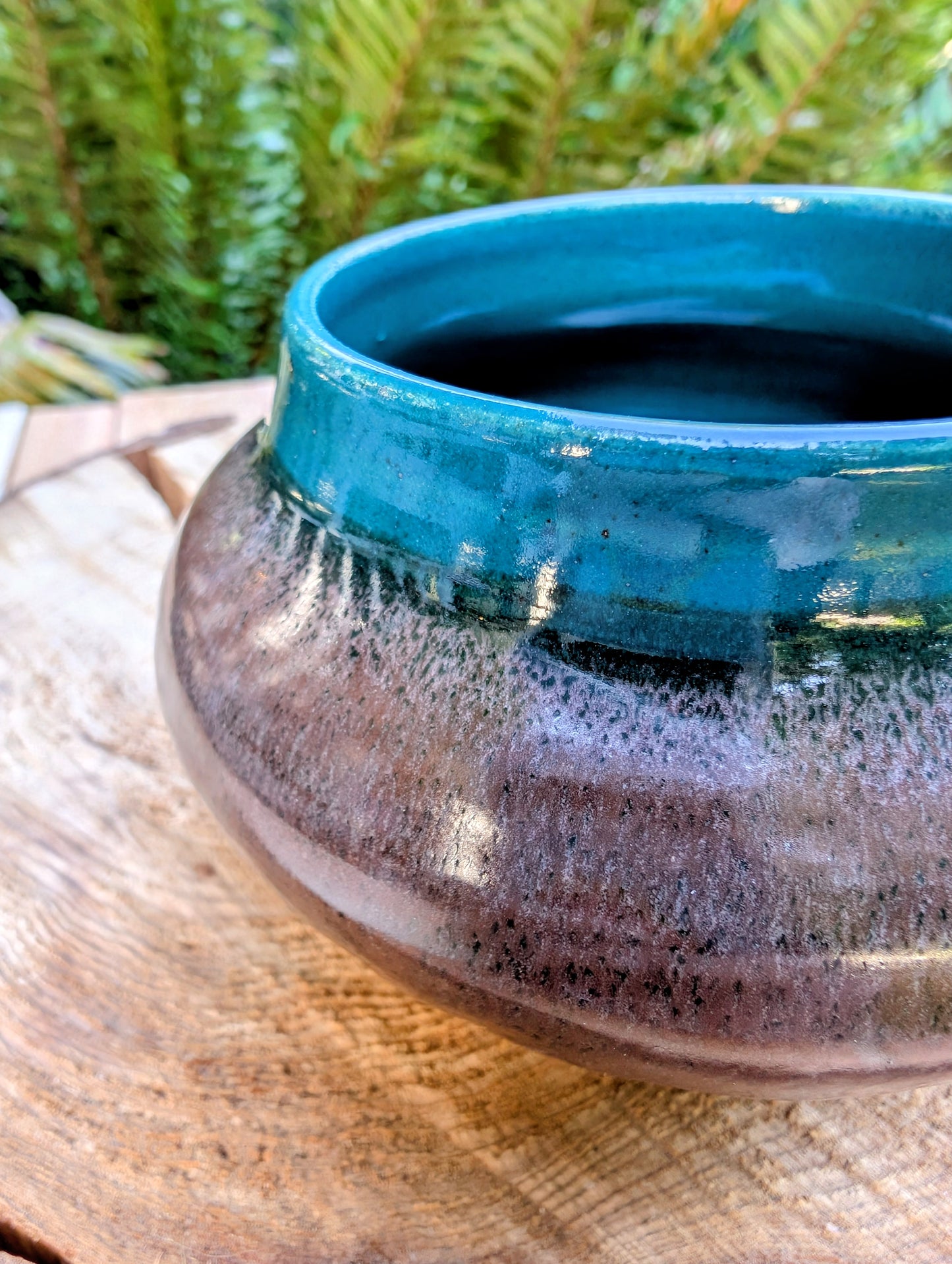 Signed Earth to Art Studio Pottery Bowl | C. Young Choctaw Ceramic Vessel