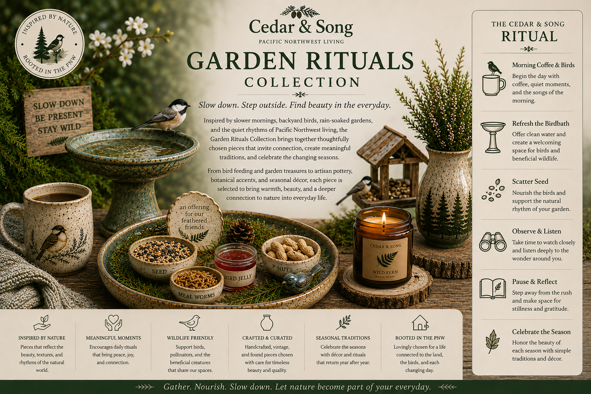 Cedar & Song Garden Rituals Collection