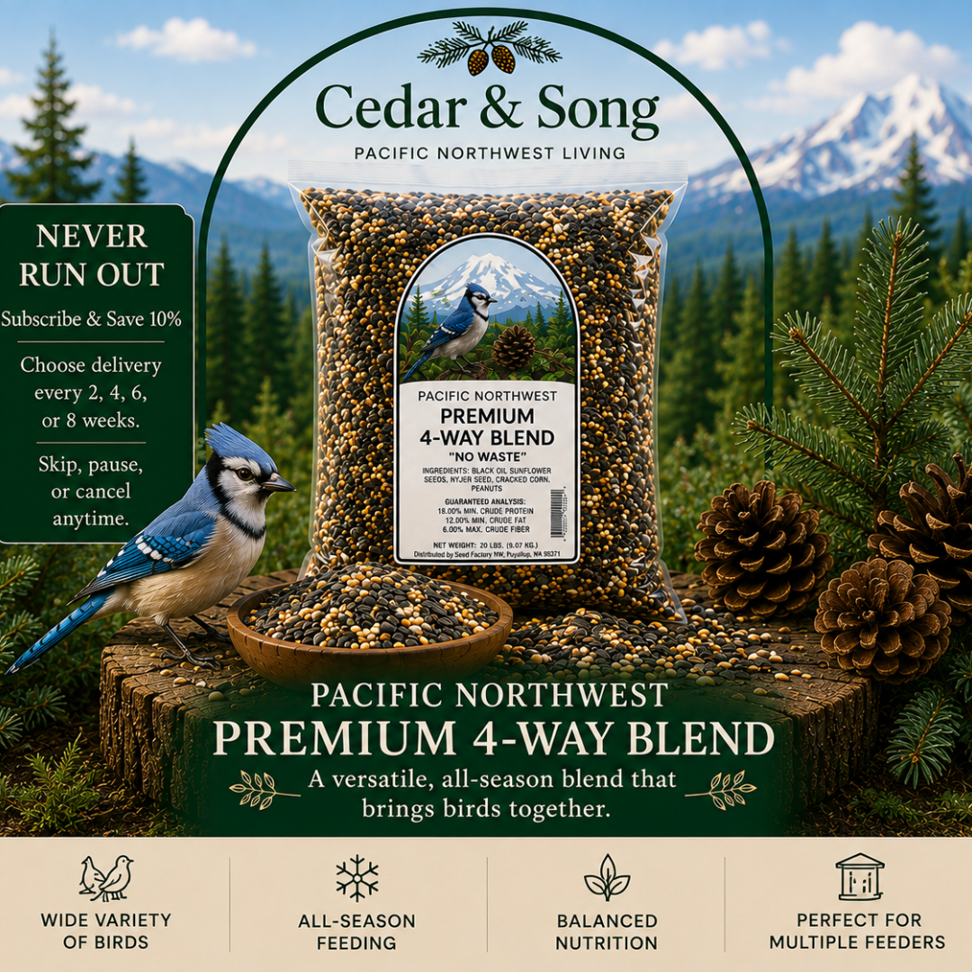 Cedar & Song Pacific Northwest Premium 4-Way Blend