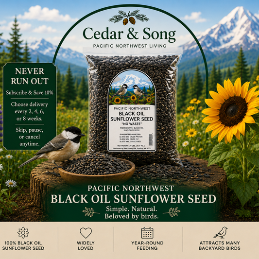 Cedar & Song Pacific Northwest Songbird Mix