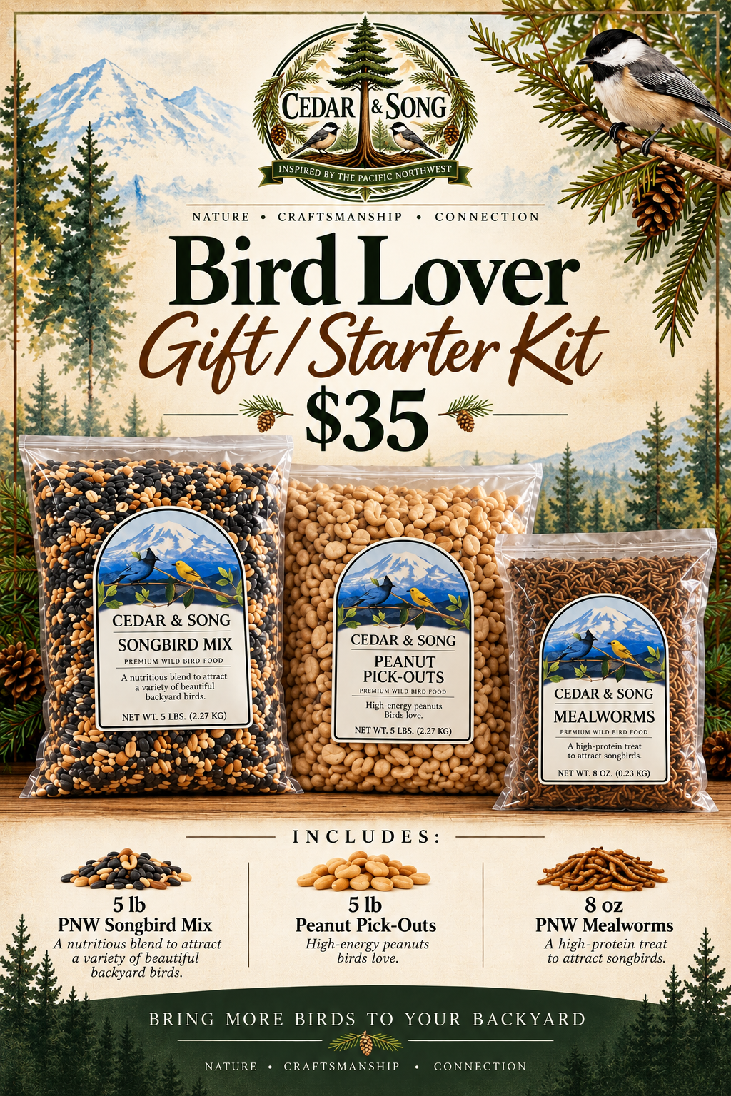 Bird Lover Gift / Starter Kit