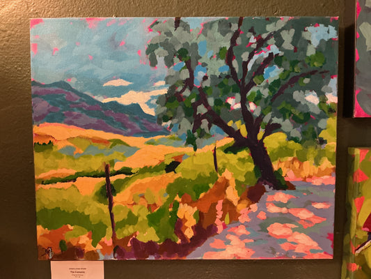 The Camanio 16" × 20" Canvas | Original Acrylic Painting by Kristy McDonald