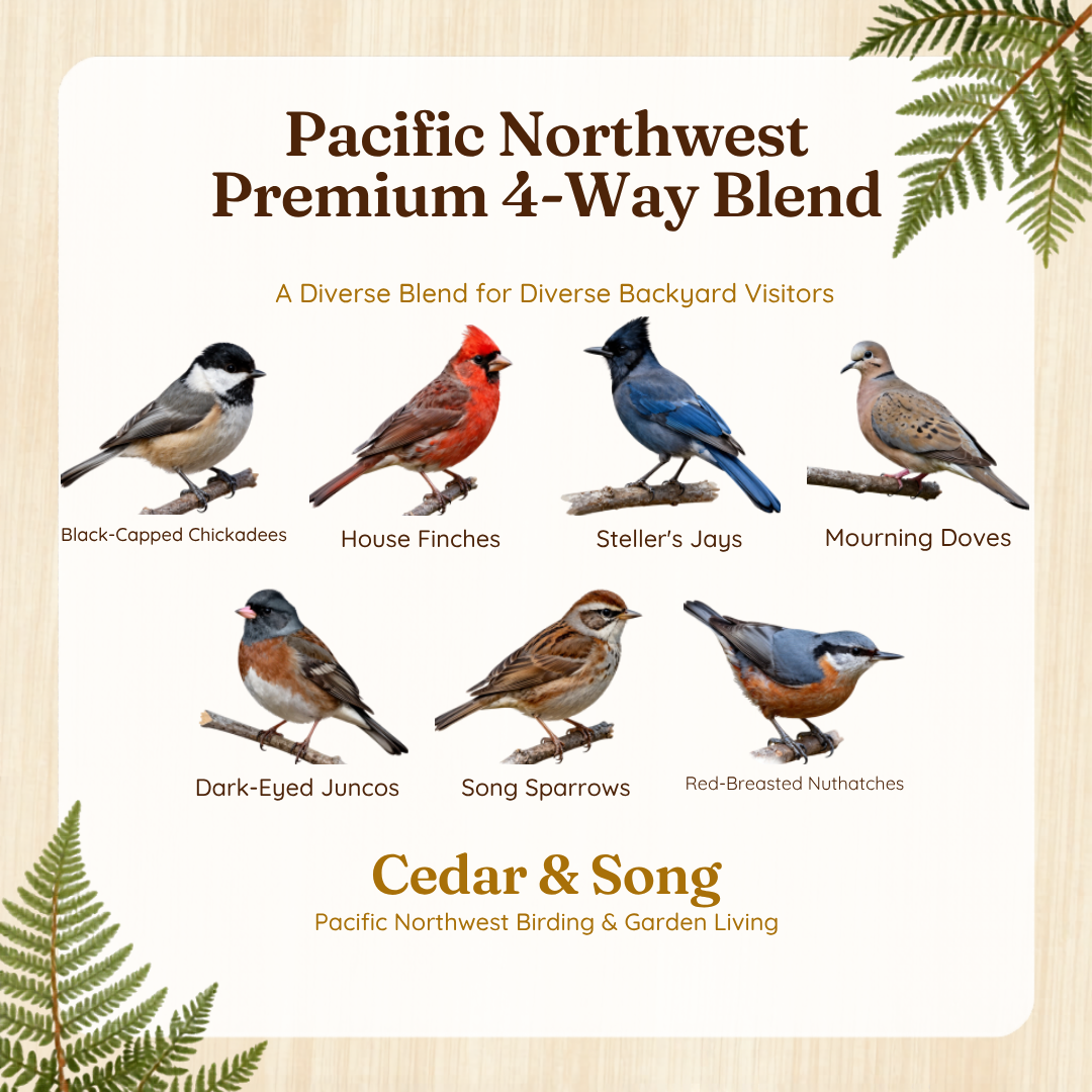 Cedar & Song Pacific Northwest Premium 4-Way Blend