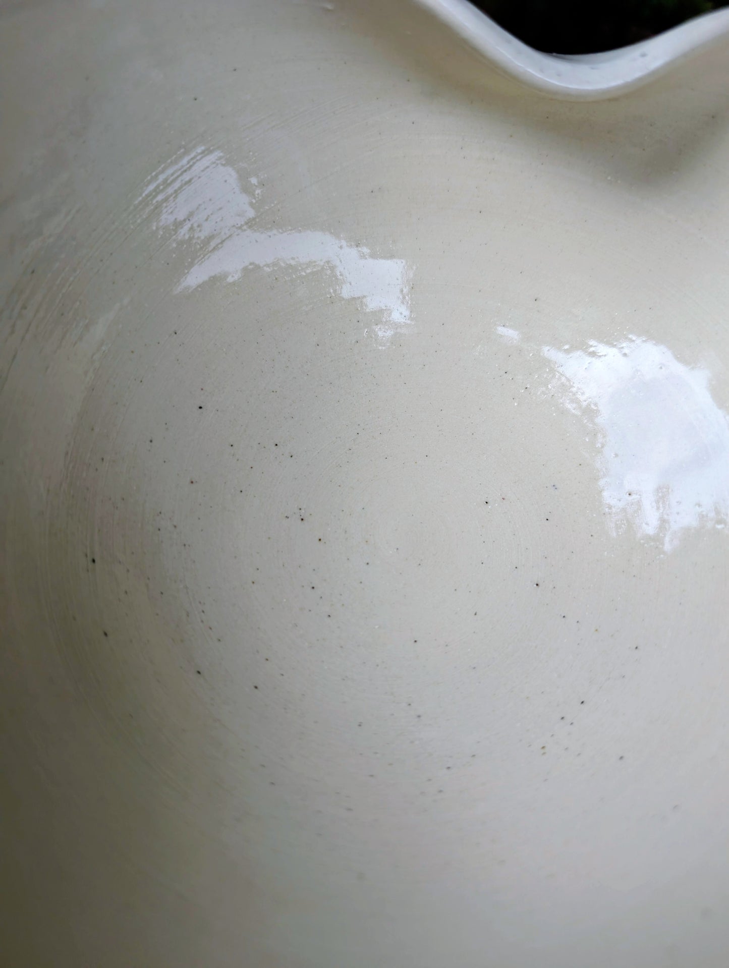 Kelly Jo Studio Pottery Art Bowl | Signed Hand-Painted Abstract Ceramic Bowl