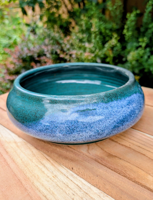 Vintage Bruning Pottery Evergreen Bowl | Seattle Washington Studio Pottery
