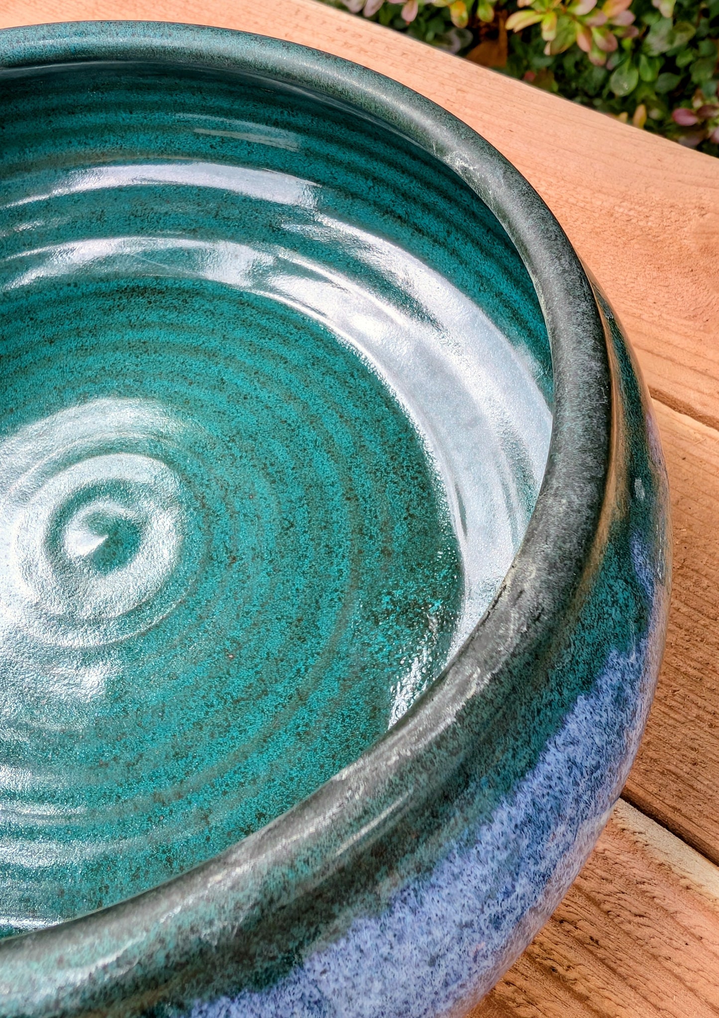 Vintage Bruning Pottery Evergreen Bowl | Seattle Washington Studio Pottery