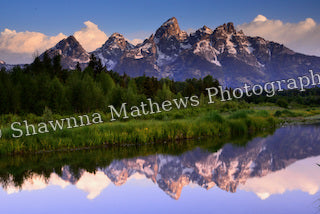 Grand Teton Reflection — Canvas Print, 12 × 18