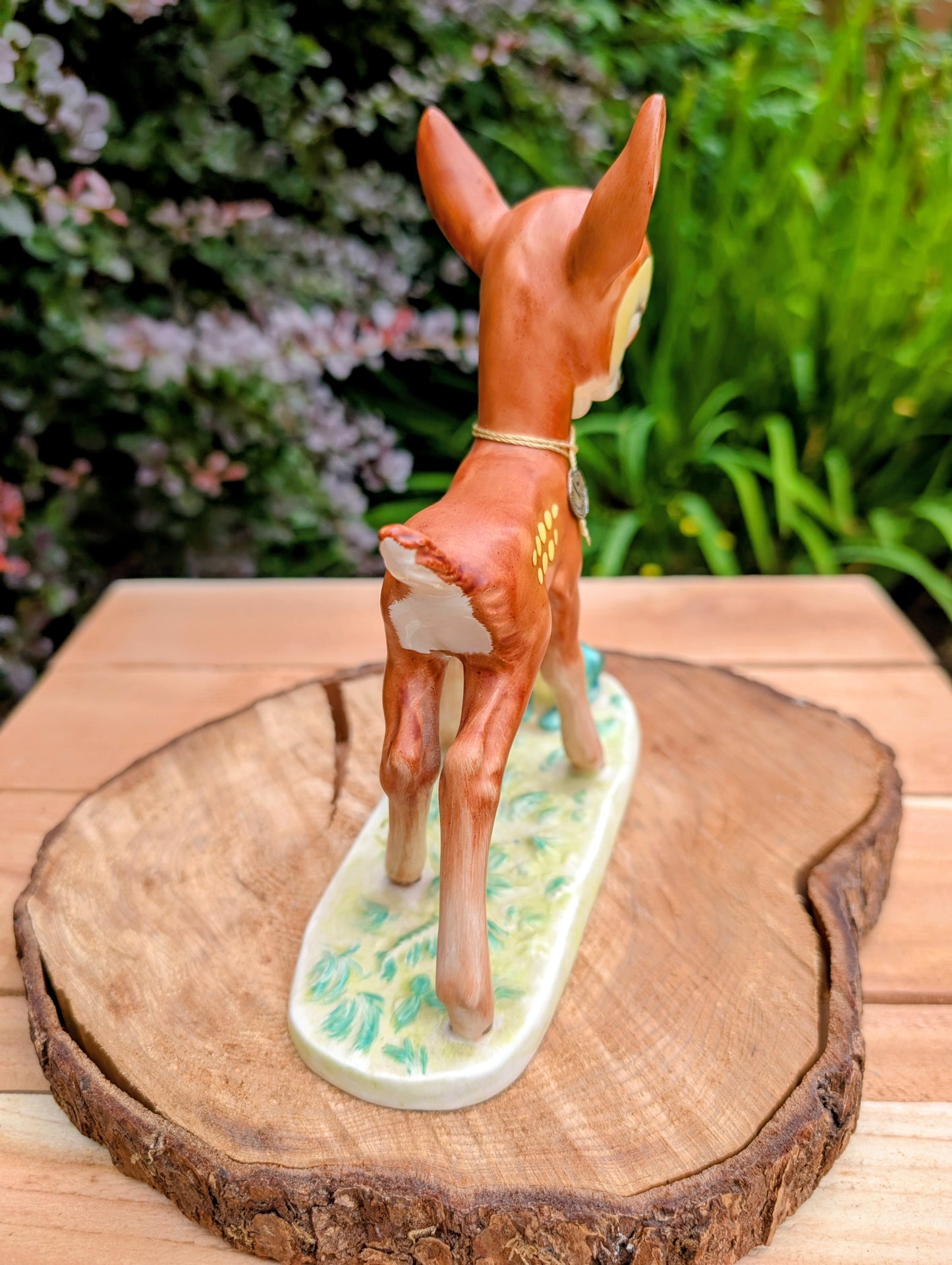 1955 Goebel Disney Bambi with Frog Figurine | DIS111 West Germany Ceramic Collectible with Original Hummelwerk Tag