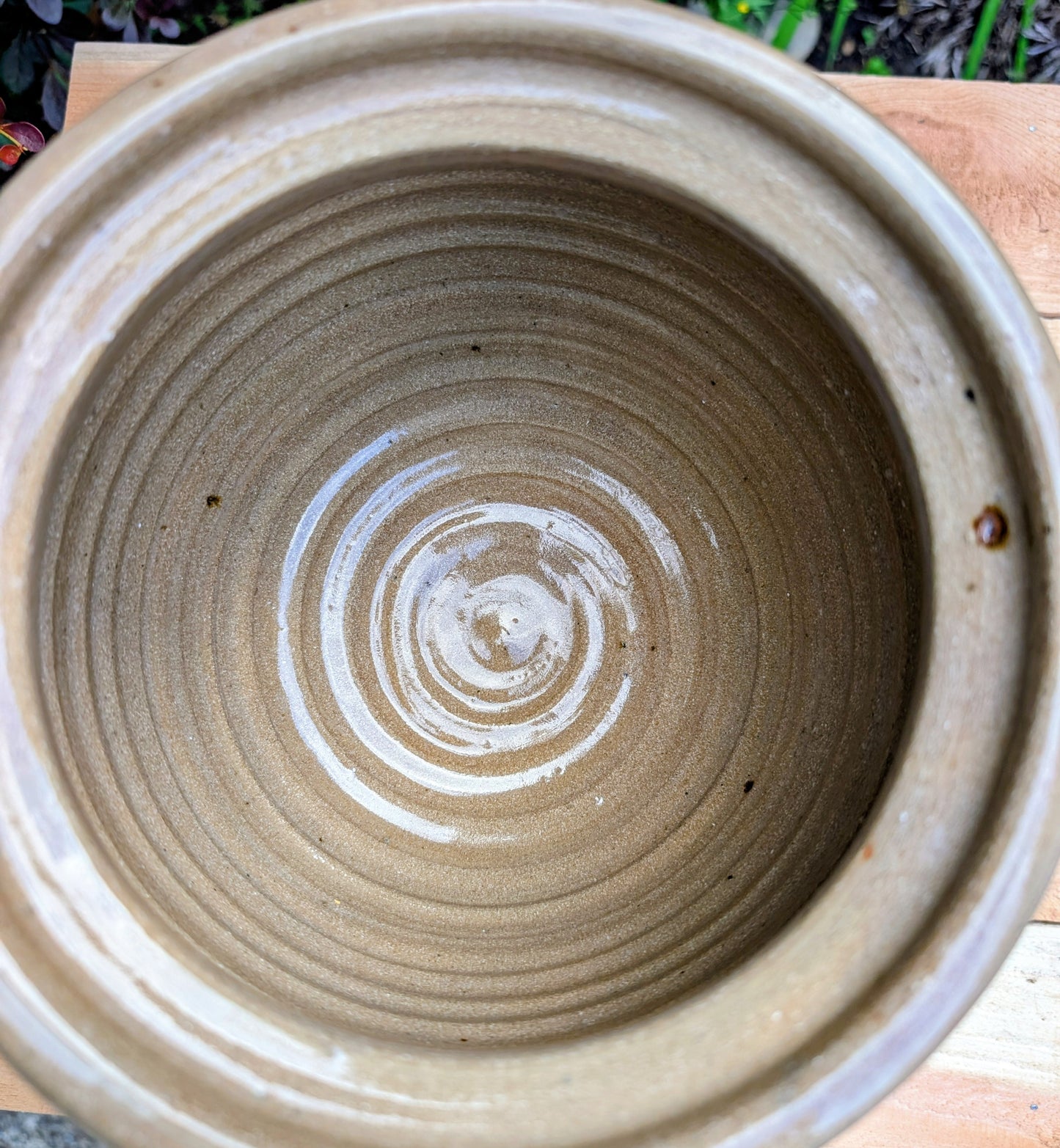 A beautifully handcrafted studio pottery tureen featuring a fitted lid, integrated handles, and a flowing cobalt blue glaze over warm oatmeal stoneware. Both functional and decorative, this artisan serving piece brings timeless craftsmanship and organic beauty to the table