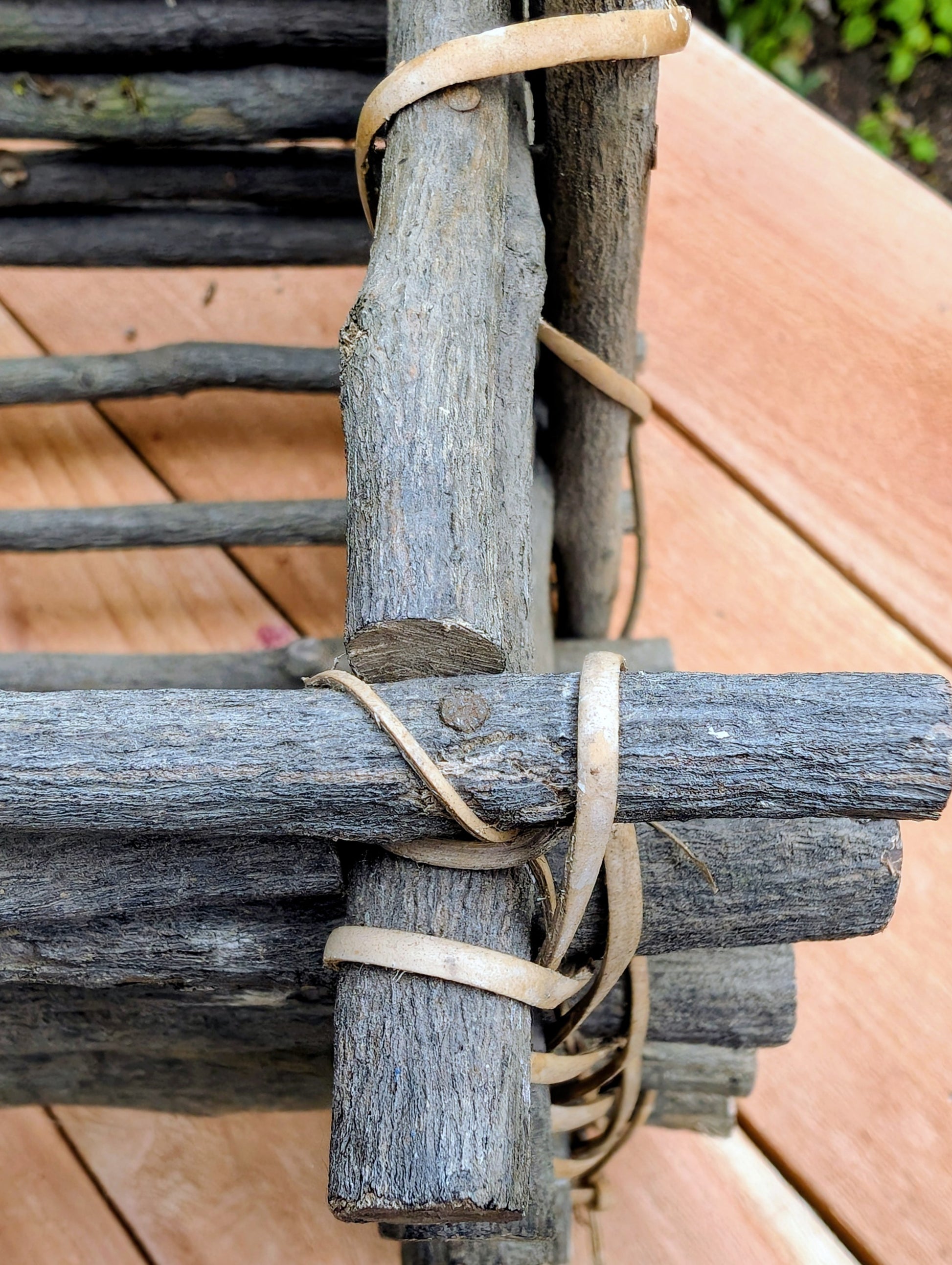 A beautifully handcrafted twig gathering basket that brings rustic warmth and natural texture to your home or garden. Perfect for displaying potted plants, seasonal décor, dried botanicals, or everyday storage, this versatile basket celebrates timeless craftsmanship and Pacific Northwest-inspired living.