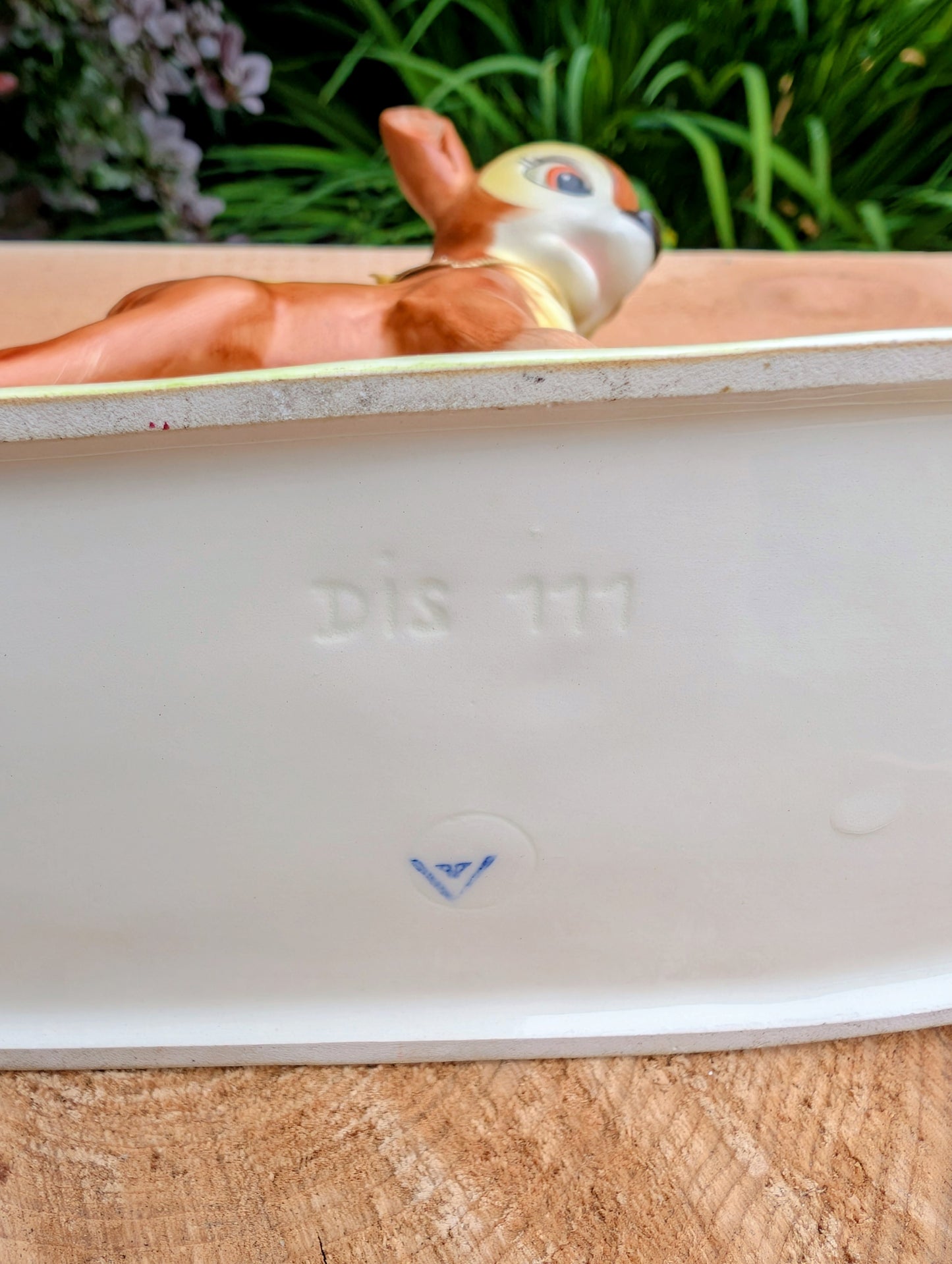 1955 Goebel Disney Bambi with Frog Figurine | DIS111 West Germany Ceramic Collectible with Original Hummelwerk Tag