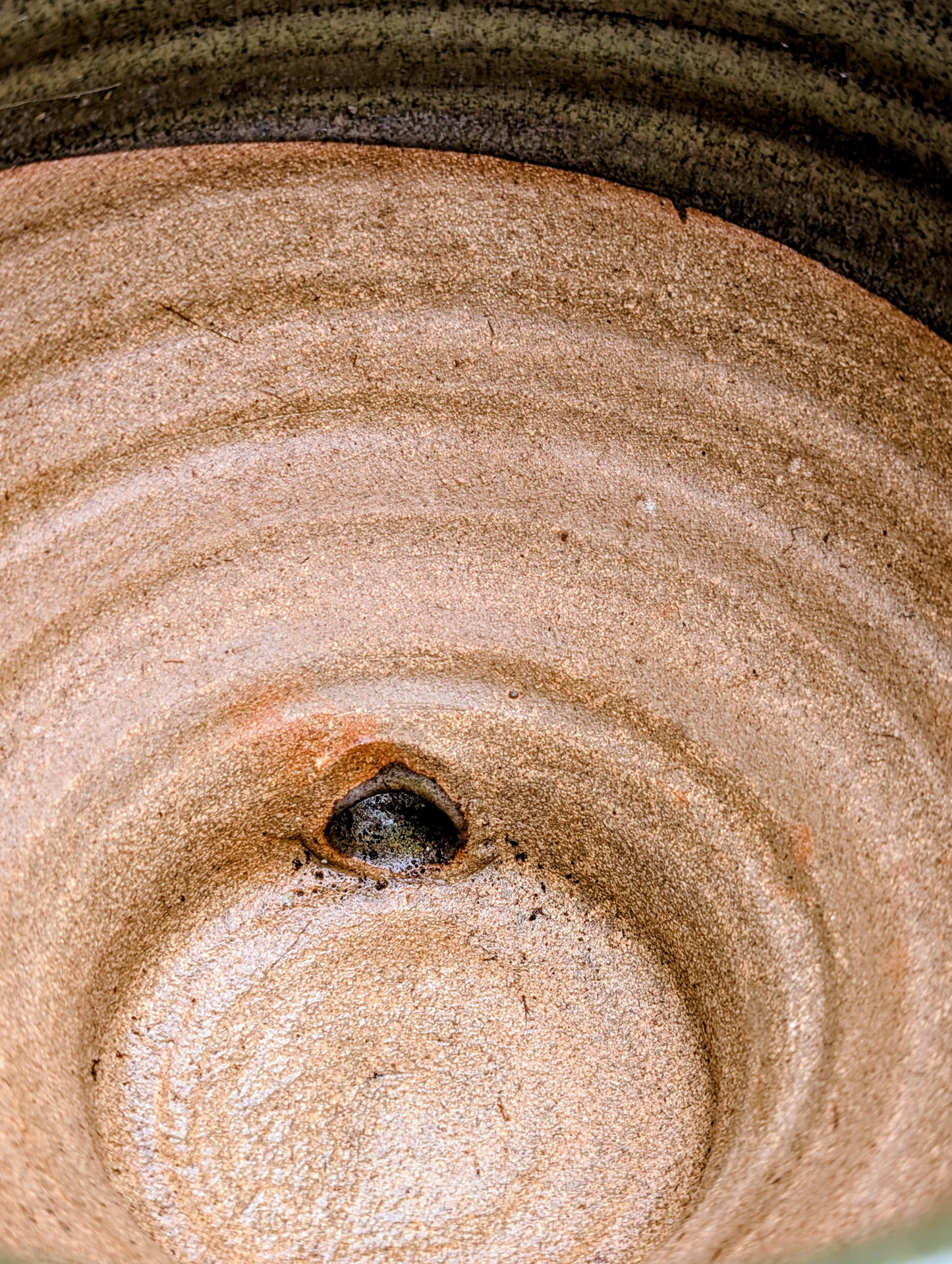 Handcrafted in Snohomish, Washington, this authentic Bruning Pottery stoneware planter showcases flowing moss green, olive, brown, and plum glazes inspired by the Pacific Northwest landscape. Complete with an integrated saucer, it's a beautiful and functional piece for houseplants, herbs, or succulent collections.