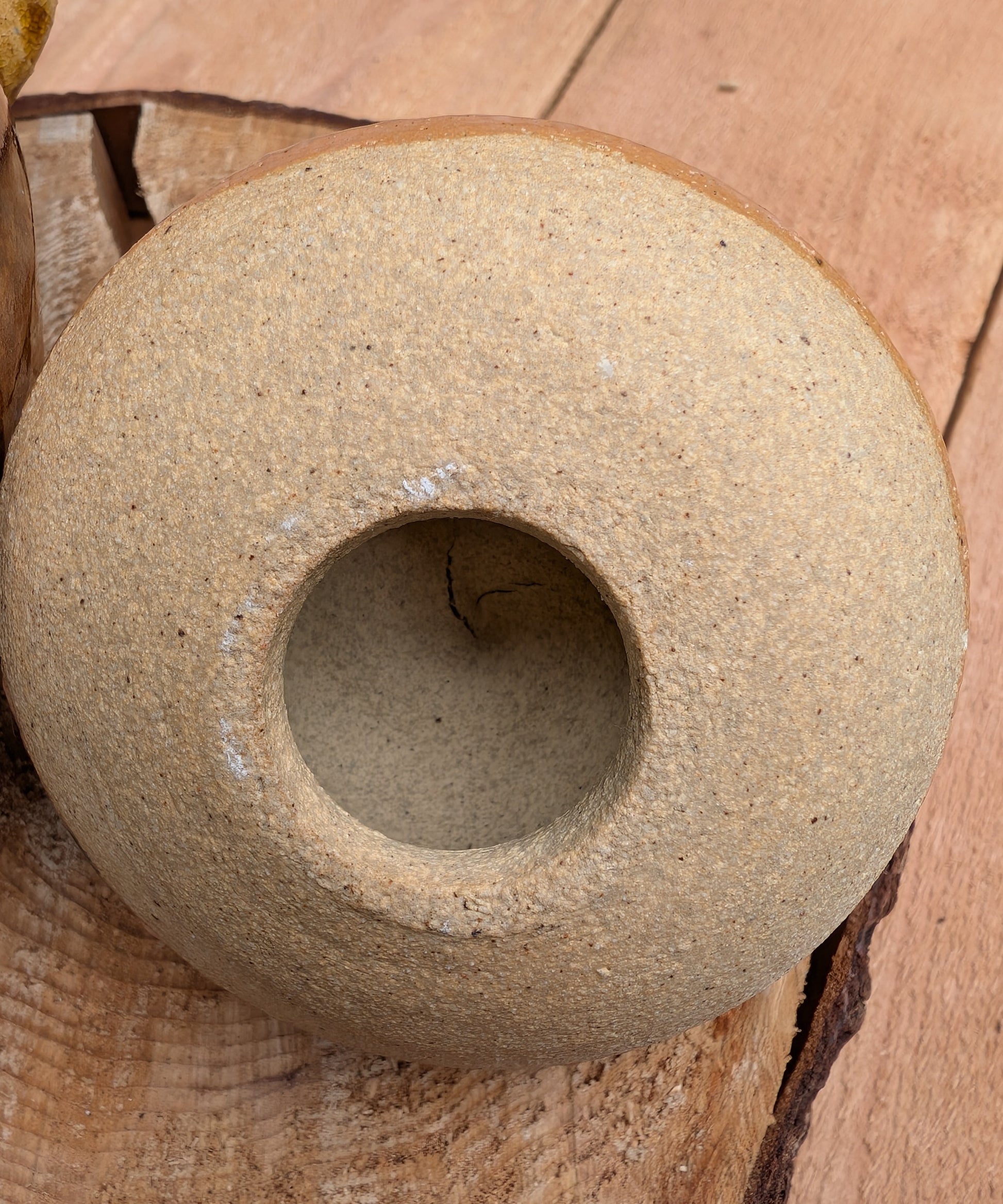 Bring timeless craftsmanship to your kitchen with this handcrafted studio pottery lidded stoneware pot. Finished in warm honey, caramel, olive, and tan glazes, this versatile covered vessel is equally beautiful as functional serveware or rustic farmhouse décor.