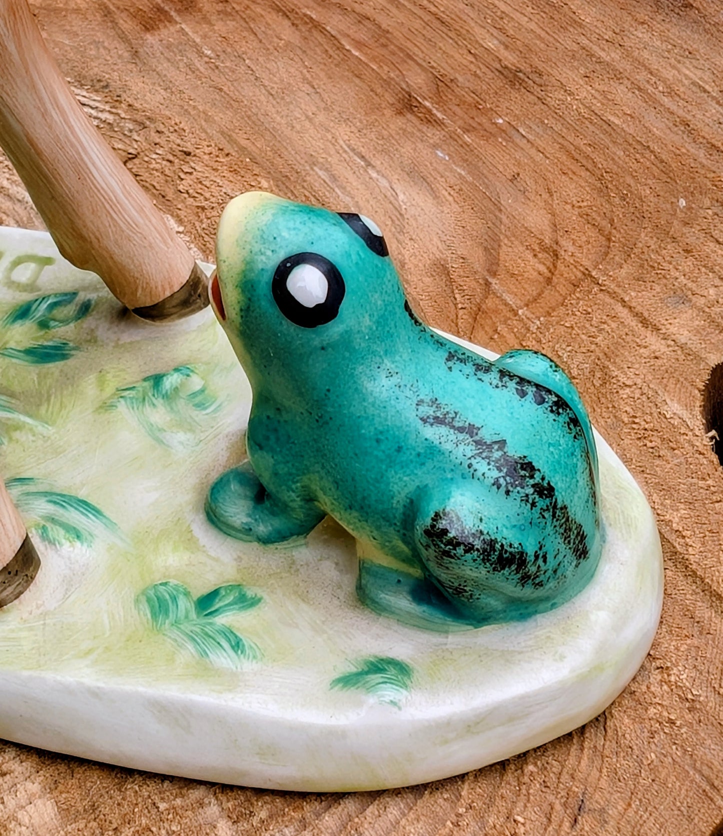 1955 Goebel Disney Bambi with Frog Figurine | DIS111 West Germany Ceramic Collectible with Original Hummelwerk Tag