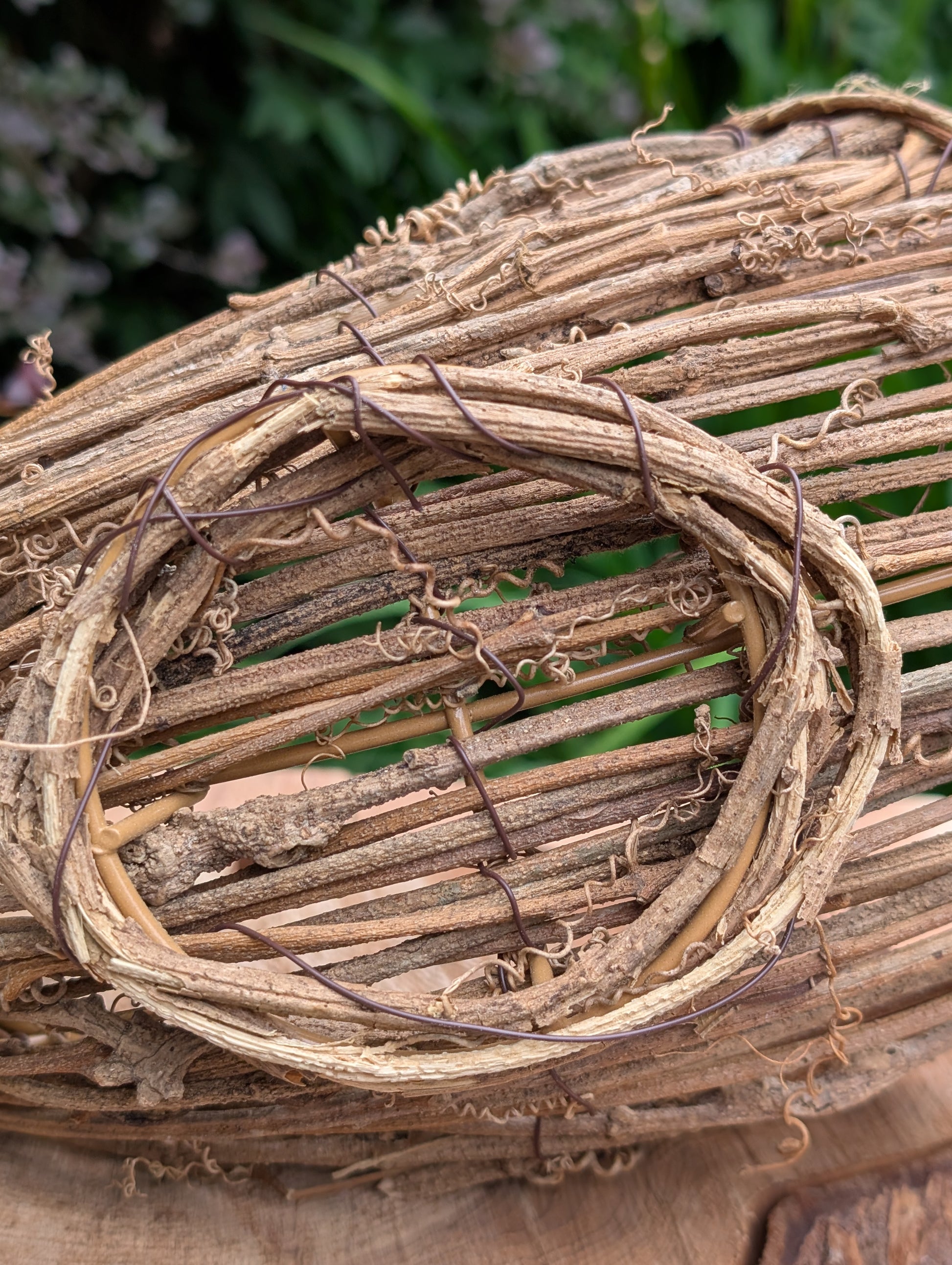 Bring the warmth of the harvest season into your home with this Napco Imports Natural Look Cornucopia. Crafted from natural grapevine and twigs over a sturdy wire frame, it makes a beautiful centerpiece for autumn decorating, seasonal displays, or rustic home décor.
