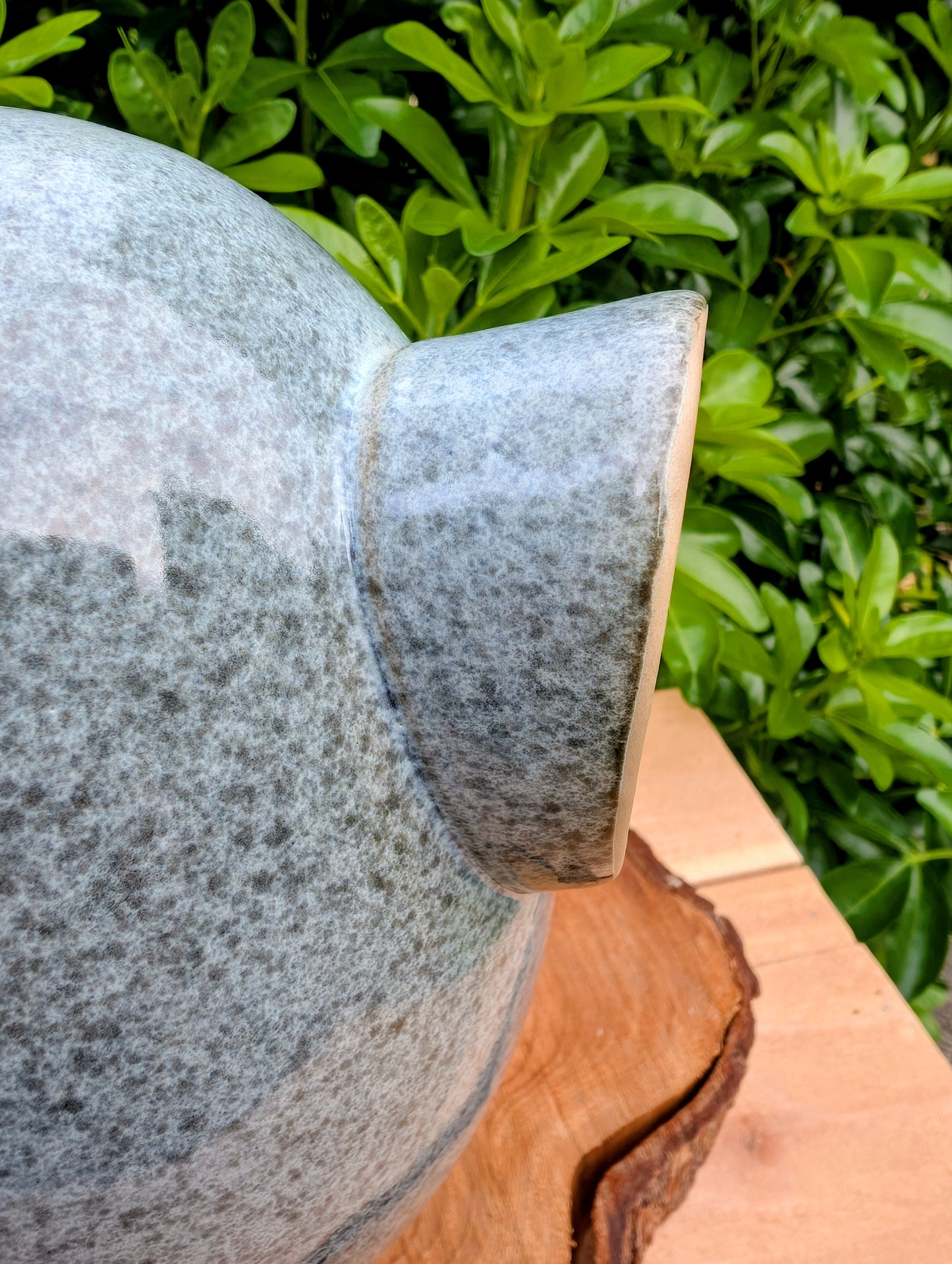 Bring sculptural beauty to your garden with the Alcyon Egg Bird Home by Byer of Maine. Its smooth glazed ceramic finish and distinctive egg-shaped design create a welcoming retreat for small birds while adding timeless charm to any outdoor space.