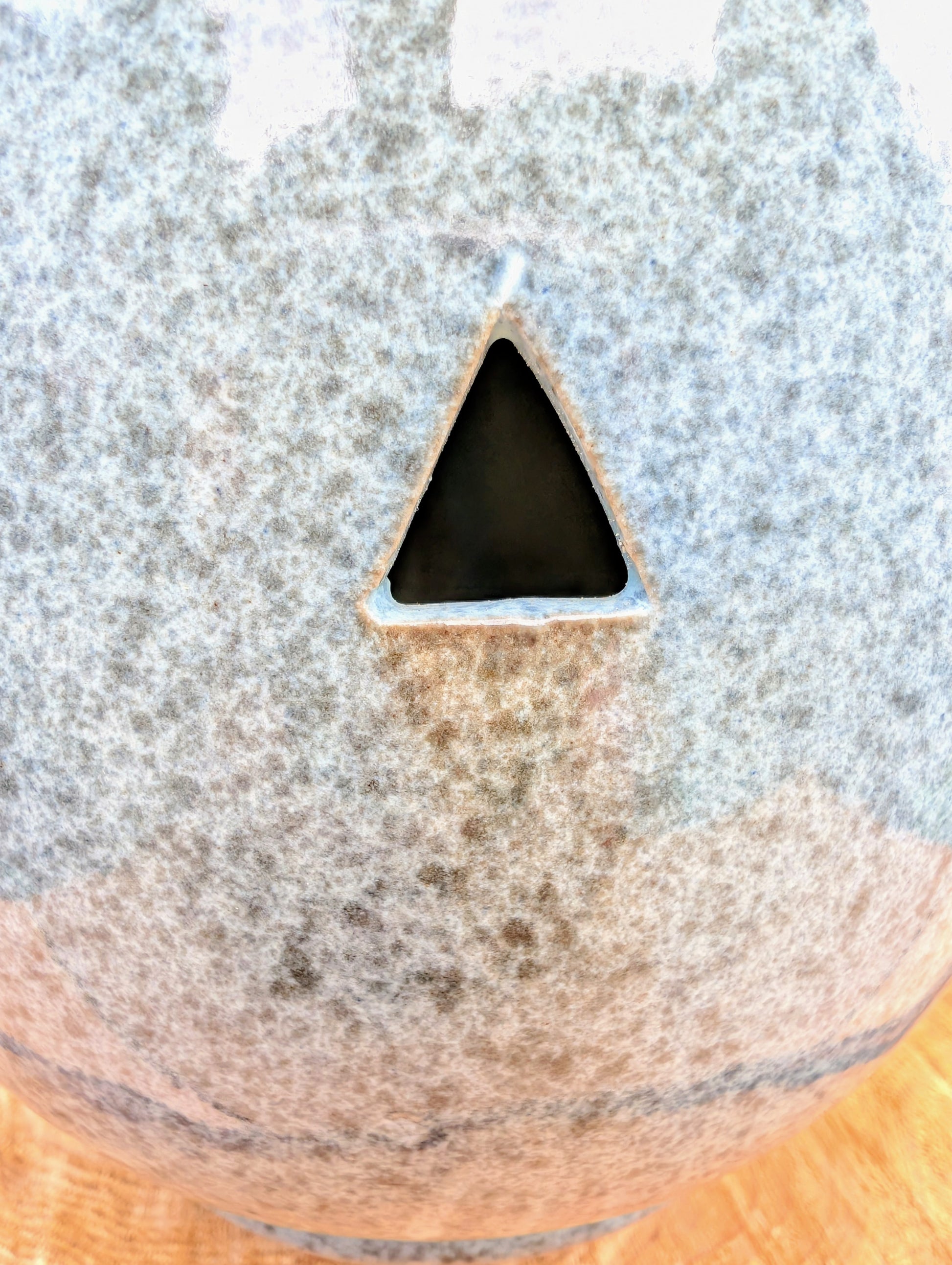 Bring sculptural beauty to your garden with the Alcyon Egg Bird Home by Byer of Maine. Its smooth glazed ceramic finish and distinctive egg-shaped design create a welcoming retreat for small birds while adding timeless charm to any outdoor space.