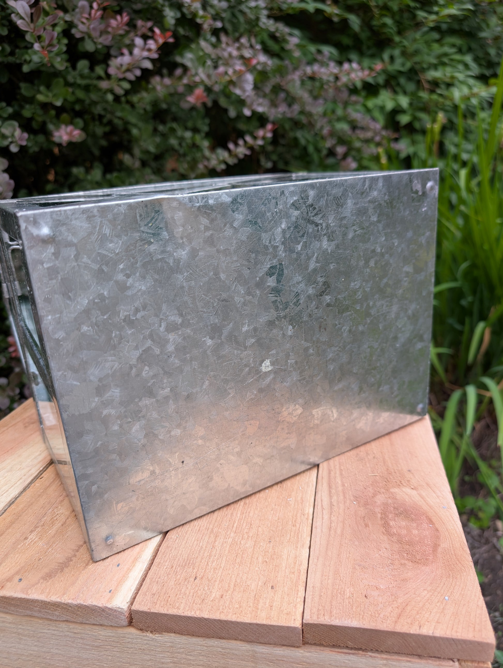 Bring the charm of a Victorian conservatory indoors with this decorative galvanized metal and glass tabletop greenhouse. Perfect for displaying succulents, moss gardens, candles, seasonal décor, or treasured collectibles, it adds timeless botanical style to any room.