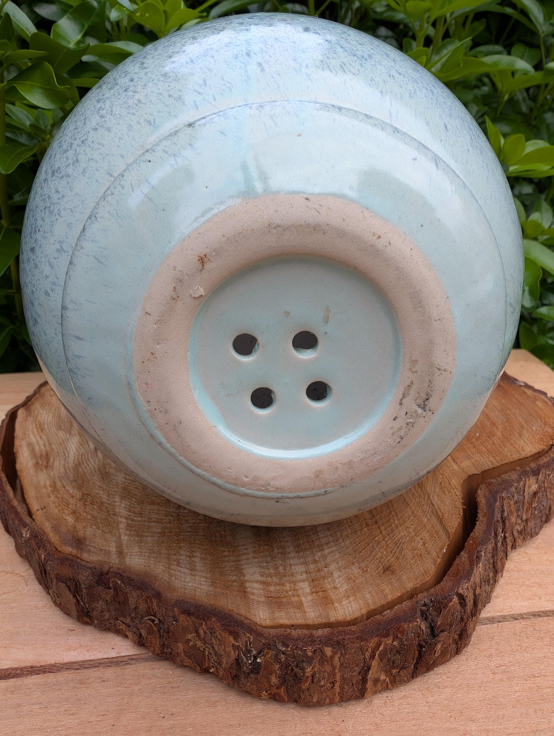 Bring sculptural beauty to your garden with the Alcyon Egg Bird Home by Byer of Maine. Its smooth glazed ceramic finish and distinctive egg-shaped design create a welcoming retreat for small birds while adding timeless charm to any outdoor space.