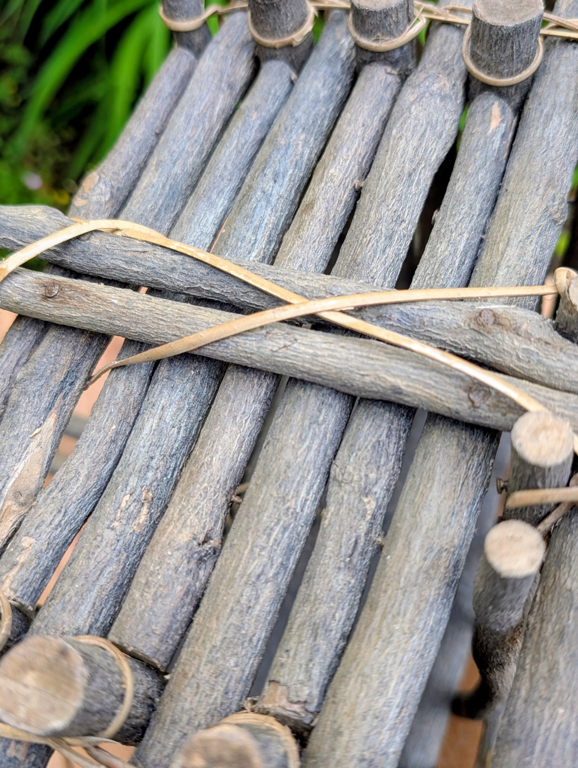 A beautifully handcrafted twig gathering basket that brings rustic warmth and natural texture to your home or garden. Perfect for displaying potted plants, seasonal décor, dried botanicals, or everyday storage, this versatile basket celebrates timeless craftsmanship and Pacific Northwest-inspired living.