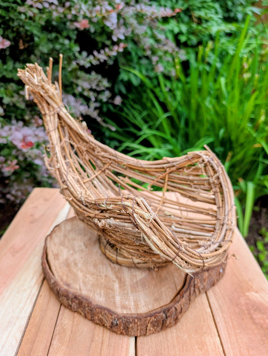 Bring the warmth of the harvest season into your home with this Napco Imports Natural Look Cornucopia. Crafted from natural grapevine and twigs over a sturdy wire frame, it makes a beautiful centerpiece for autumn decorating, seasonal displays, or rustic home décor.