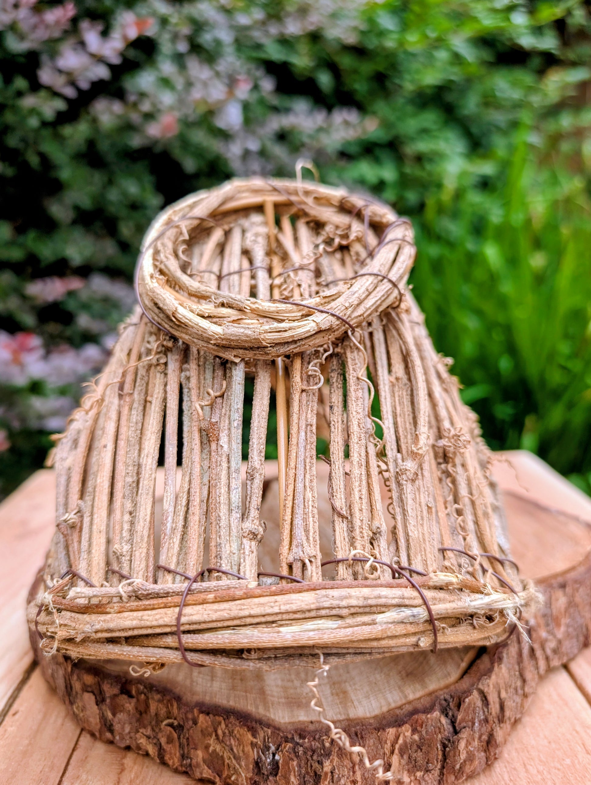 Bring the warmth of the harvest season into your home with this Napco Imports Natural Look Cornucopia. Crafted from natural grapevine and twigs over a sturdy wire frame, it makes a beautiful centerpiece for autumn decorating, seasonal displays, or rustic home décor.